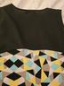Calvin Klein Print Black Yellow Teal Sleeveless Top Size L - photo 8