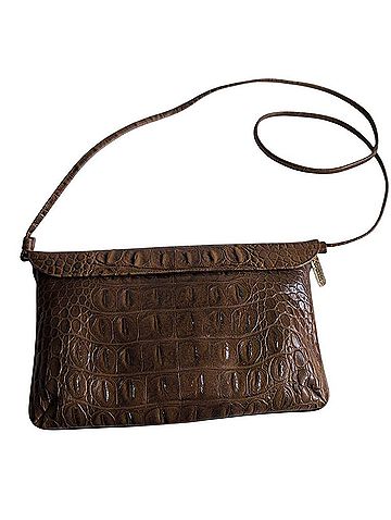 Caprice Leather Clutch (view 2)