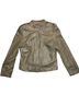 Ann Taylor Green Leather Jacket Size 4 - photo 1