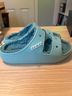 Crocs Solid Blue Teal Sandals Size 6 - photo 4
