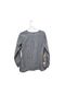 Talbots 100% Cotton Stripes Blue White Long Sleeve Blouse Size M - photo 2