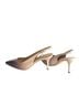 Tory Burch 100% Leather Ombre Multi Color Heels Size 7 - photo 3