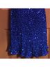 Scala Blue Cocktail Dress Size M - photo 5