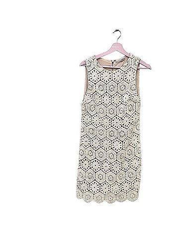 Alice + Olivia Clyde Crochet Shift Dress Casual Dress (view 1)