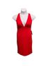 Lulus 60% Rayon 36% Nylon 4% Spandex 100% Polyester Solid Red Cocktail Dress Size M - photo 1