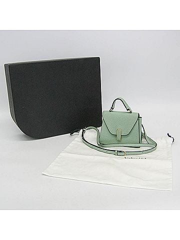 Valextra Valextra ISIDE BELT SGES0061028LOCPL99 Women's Leather Fanny Pack,Shoulder Bag Green (view 2)