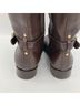 Tory Burch 100% Leather Solid Brown Boots Size 7 - photo 6