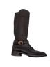 Tory Burch 100% Leather Solid Brown Boots Size 7 - photo 2