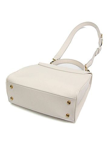 Tod's Tod's T Timeless Women's Leather Handbag,Shoulder Bag Off-white (view 2)