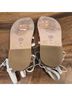 Stuart Weitzman 100% Leather Solid White Sandals Size 5 1/2 - photo 11
