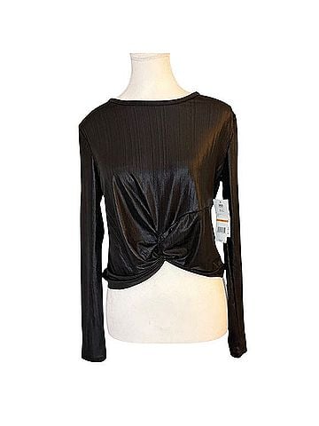 Robert Rodriguez twist front top Long Sleeve Blouse (view 1)