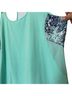 Fabletics Print Teal Sleeveless Top Size XXL - photo 2