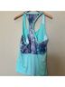 Fabletics Print Teal Sleeveless Top Size XXL - photo 5