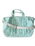 Stoney Clover Lane Checkered-gingham Multi Color Green White Tote One size - photo 2