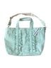 Stoney Clover Lane Checkered-gingham Multi Color Green White Tote One size - photo 1
