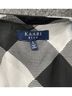 Kaari Blue Checkered-gingham Black White Long Sleeve Button-Down Shirt Size L - photo 3
