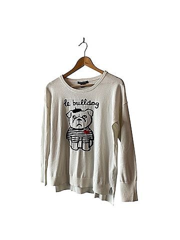 French Connection Le Bulldog Crewneck Pullover Sweater (view 2)