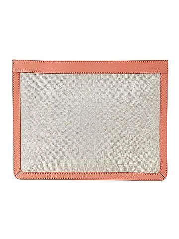 Balenciaga Balenciaga BALENCIAGA handbag for women, brand name clutch bag, second canvas, white, pink, 410119, logo (view 2)