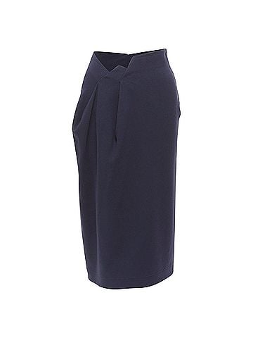 Jil Sander Jil Sander Asymmetric Jagged Cut Out Waistband Skirt (view 1)