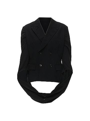 Comme des Garçons COMME DES GARCONS 1990 infinity loop sleeve double breasted blazer jacket S (view 1)