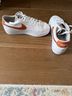 Nike White Orange Gold Sneakers Size 9 - photo 4