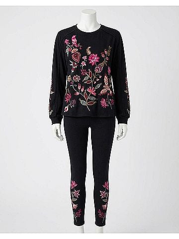 Johnny Was Penellope Tapered Leg Legging (view 1)