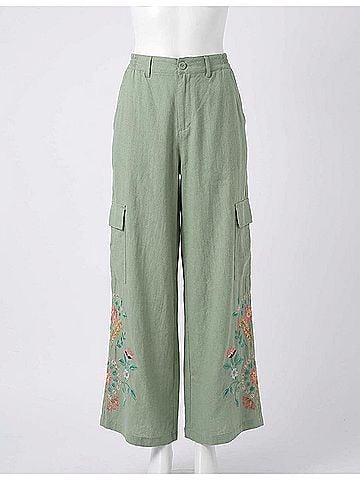 Johnny Was Marisol Drawstring Hem Cargo Pant (view 1)