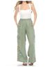 Johnny Was Green Marisol Drawstring Hem Cargo Pant Size M - photo 2