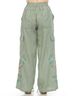 Johnny Was Green Marisol Drawstring Hem Cargo Pant Size M - photo 5