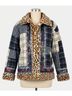 Johnny Was Plaid Blue Beck Plaid Reversible Jacket Size XL - photo 1