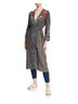 Johnny Was Print Gray Davis Effortless Coat Size XS - photo 2