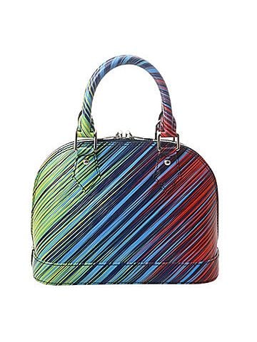 Louis Vuitton LOUIS VUITTON Louis Vuitton Epi Tropical Alma BB Blue Multicolor M51304 Women's Leather Handbag AB Rank Used Ginzo (view 1)