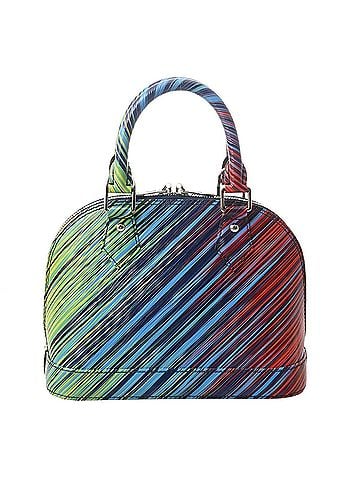 Louis Vuitton LOUIS VUITTON Louis Vuitton Epi Tropical Alma BB Blue Multicolor M51304 Women's Leather Handbag AB Rank Used Ginzo (view 2)