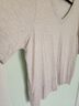 Athleta Pink Tan Short Sleeve Blouse Size 2X - photo 5