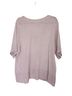 Athleta Pink Tan Short Sleeve Blouse Size 2X - photo 2