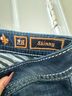 Rock Revival Solid Blue Jeans Size 28 - photo 3
