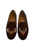 Stubbs & Wootton Brown Flats Size 7 1/2 - photo 1