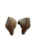 Stuart Weitzman 100% Leather Brown Tan Heels Size 8 1/2 - photo 2