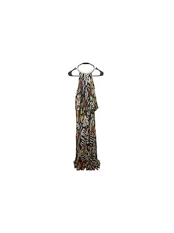 Karen Millen orchid floral maxi  Cocktail Dress (view 2)