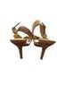 Michael Kors 100% Velour Tan Sandals Size 9 1/2 - photo 2