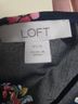 Ann Taylor LOFT 100% Modal Floral Multi Color Blue Jacket Size S - photo 3