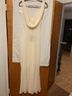 Reformation 100% Polyester Ivory Cocktail Dress Size 6 - photo 3