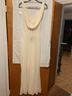 Reformation 100% Polyester Ivory Cocktail Dress Size 6 - photo 4