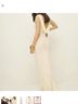 Reformation 100% Polyester Ivory Cocktail Dress Size 6 - photo 12