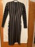 Clover Canyon Floral Stripes Multi Color Black Cocktail Dress Size S - photo 5