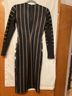 Clover Canyon Floral Stripes Multi Color Black Cocktail Dress Size S - photo 3