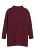 French Connection 100% Cotton Solid Burgundy Pullover Sweater Size M - photo 1