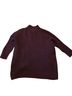 French Connection 100% Cotton Solid Burgundy Pullover Sweater Size M - photo 2