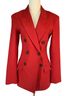 Smythe Solid Red Blazer Size 2 - photo 1
