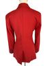 Smythe Solid Red Blazer Size 2 - photo 2
